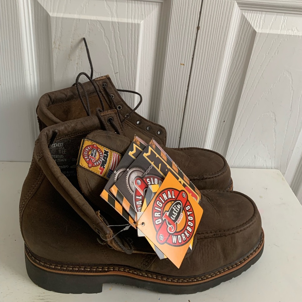 Justin Boot Work Boots